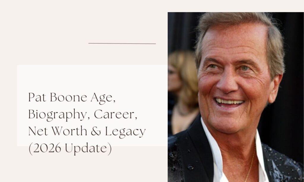 pat boone age
